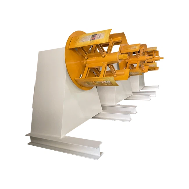 Uncoiler lebar gegelung 300mm Untuk Talian Lembaran Logam