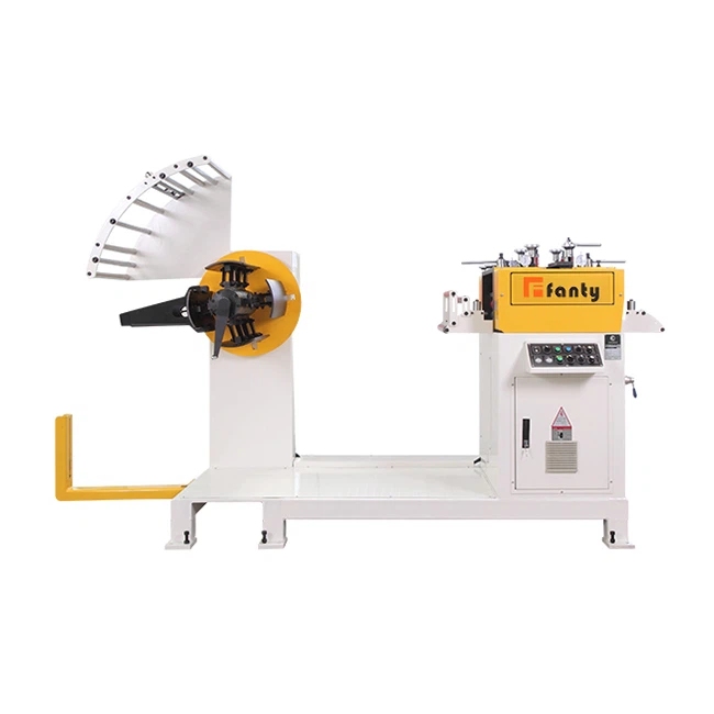 Decoiler And Straightener Part Combination Machine